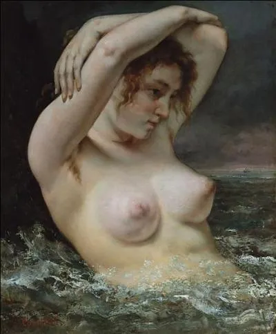 Qui a peint "Femme dans les vagues" ?