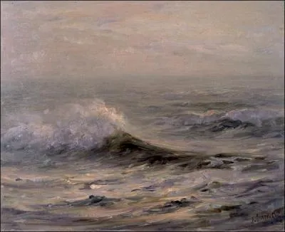 Qui a peint "Vague bondissante" ?