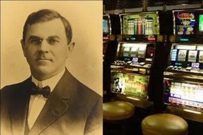 Quelle invention Charles Fey a-t-il créé en 1895 ?