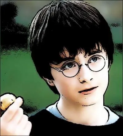 À quoi Harry pense-t-il lorsqu'il exécute le sortilège du Patronus, à Pré-au-Lard (tome 7) ?