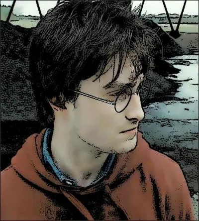 Que faisait la première copine d'Harry lorsque celui-ci l'embrassa pour la première fois ?