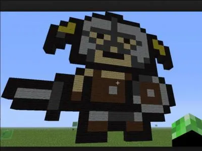Quels sont sont les blocks de ce Pixel art (plusieurs réponses) ?
