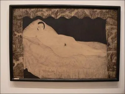 Qui a peint "Nu couché à la toile de Jouy" ?