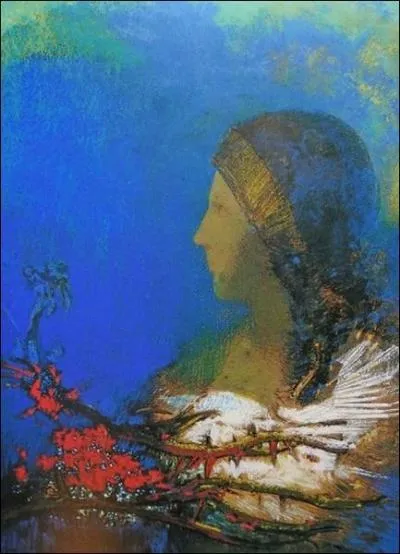 Qui a peint "Les épines rouges" ?