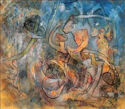 Qui a peint "Omnipuissance du rouge" ?