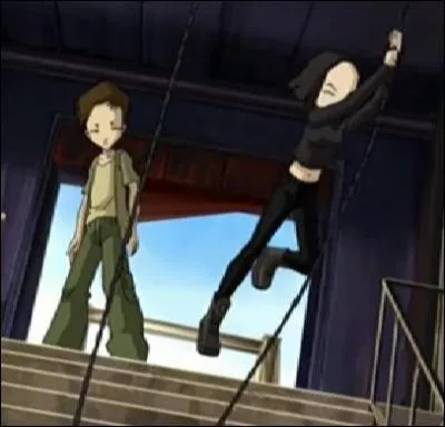 De quoi a peur Ulrich sur cette image ?