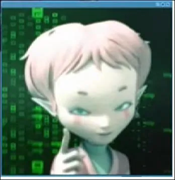 Comment la fille au cheveux roses s'est-elle rappelée comment elle s'appelait ?