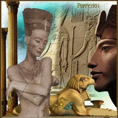 Il n'est pas dans l'histoire de l'Égypte de reine qui ait été plus étroitement associée au trône de son époux. De quel pharaon s'agit-il ?