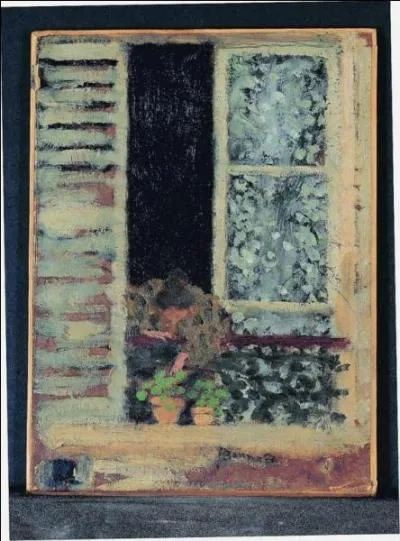 Qui a peint  Femme arrosant un granium  sa fentre  ?