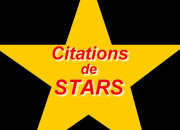 Quiz Citations de stars