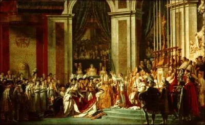 Quel est le pr&eacute;nom du peintre qui a peint le sacre de Napol&eacute;on ?