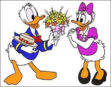 En 1890, Donald est follement amoureux, le voilà sur son vélo, avec un bouquet de fleurs et une boîte de chocolat. Du mauvais tour de qui sera-t-il victime, l'empêchant d'offrir ses cadeaux à Daisy ? (Allez, un petit indice : Ils devaient avoir une dent contre lui, car ils ont les dents bien affûtées)
