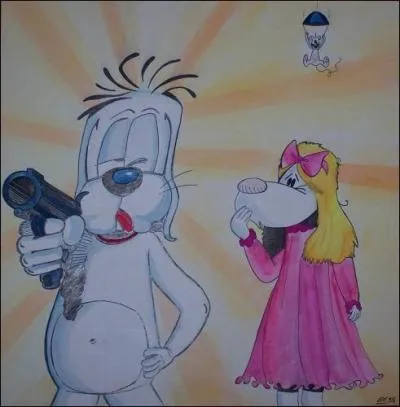 Vous l'avez reconnu ! C'est Gai-Luron : avec qui va-t-il passer cette fête des amoureux ?