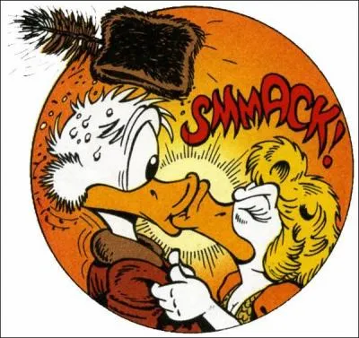 Comment s'appelle cette cane, la seule qui dut faire battre le coeur de Picsou ?