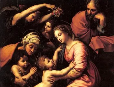 Qui a peint "La Grande Sainte Famille" ?