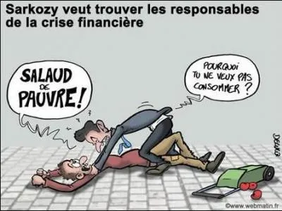 Qui a popularisé l'expression : " Salauds de pauvres' dans les années 1980 ?