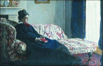 Qui a peint "Méditation. Madame Monet au canapé" ?