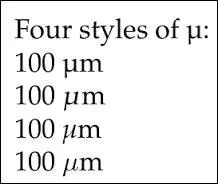 Donnez le nom de cette unité de mesure (image).