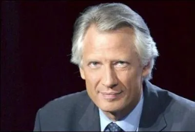 Quel évènement se déroule pendant le gouvernement Dominique de Villepin ?
