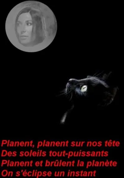 Qui chante"Dans la lune"en 2001 ?