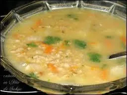 Comment l'ingrédient principal de la soupe au gruau s'appelle-t-il ?