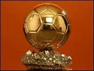 En quelle année s'est-il vu décerner le Ballon d'or ?