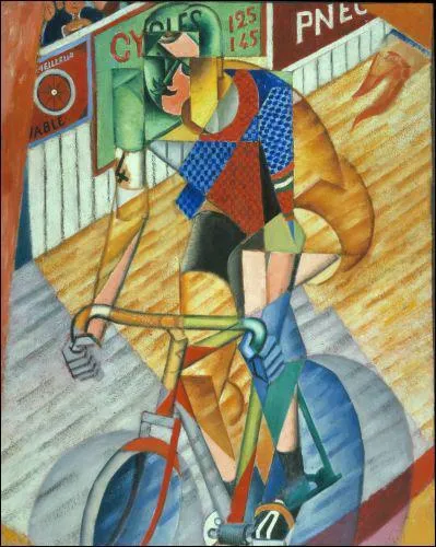 Qui a peint Le cycliste ?