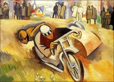 Qui a peint Le sidecar ?