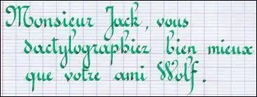 Laquelle de ces phrases est un pangramme ?