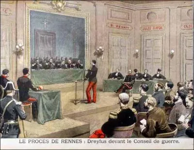 En 1894, éclate une affaire d'espionnage au profit de l'Allemagne. Un capitaine de confession juive est accusé d'être le traitre. Comment s'appelle cette affaire ?