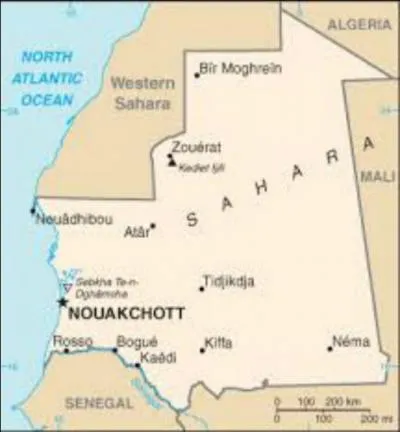 En Mauritanie, l'arabe est la seule langue officielle.