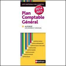 Dans le plan comptable général, combien y a-t-il de classes ?