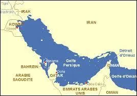 Dans quel océan se trouve le golfe Persique ?
