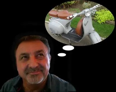 Quel est le nom de ce scooter des années 60 ?