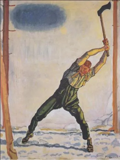 Qui a peint "Le Bûcheron" ?