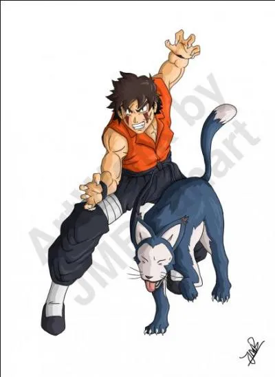 Ces deux personnages ont un tempérament "bestial" : ils ont toujours un animal auprès d'eux.