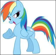Quelle est la marque de beauté de Rainbow Dash ?