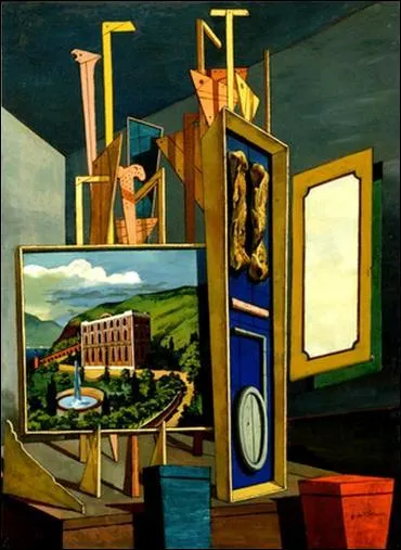 Qui a peint Grand intérieur métaphysique ?