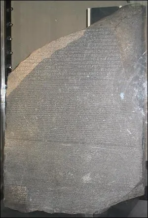 Comment se nomme cette pierre, qui a permis de déchiffrer les hiéroglyphes ?
