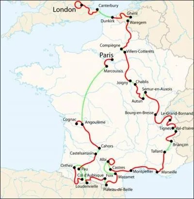 Pour écrire à un des coureurs du Tour de France, que faut-il écrire en plus de son nom ?