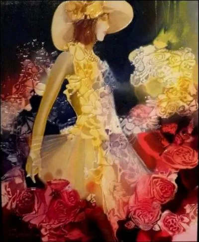 Qui chantait "Tous les jours à quatre heures, elle mène sa vie en couleur, elle collectionne les odeurs de l'automne et les brindilles de bois mort...." ?