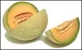 Un melon a la chair orange. Il peut aussi l'avoir....