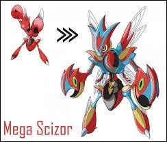 Quel Pokémon change de type avec une méga-évolution ?