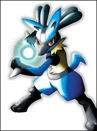 Quand Lucario méga-évolue, il devient :