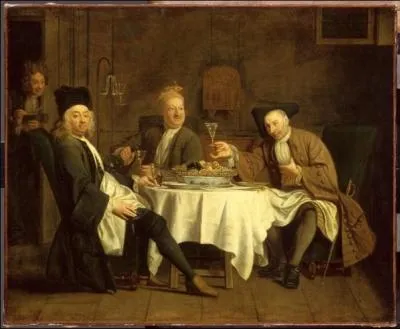 Qui a peint "Les buveurs de vin" ?