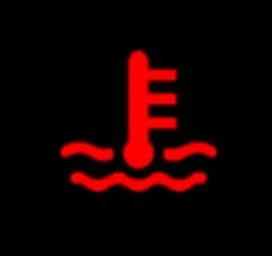 A propos de quel problème ce témoin prévient-il le conducteur ?