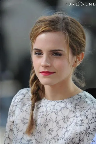 Quel personnage Emma Watson interprète-t-elle dans la saga "Harry Potter" ?