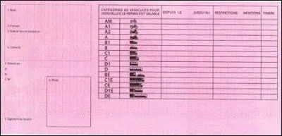 Depuis 2013, combien de catégories comportent le permis de conduire ?