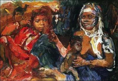 Qui a peint Africaines et enfants ?