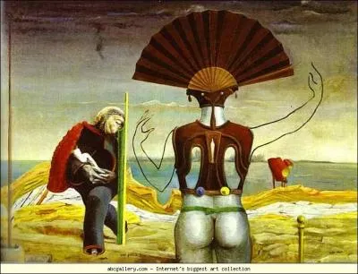 Qui a peint "Femme, vieillard et fleur" ?